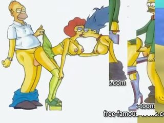 Simpsons хентай порно