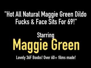 Mare toate natural maggie green vibrator fucks & fata stă pentru